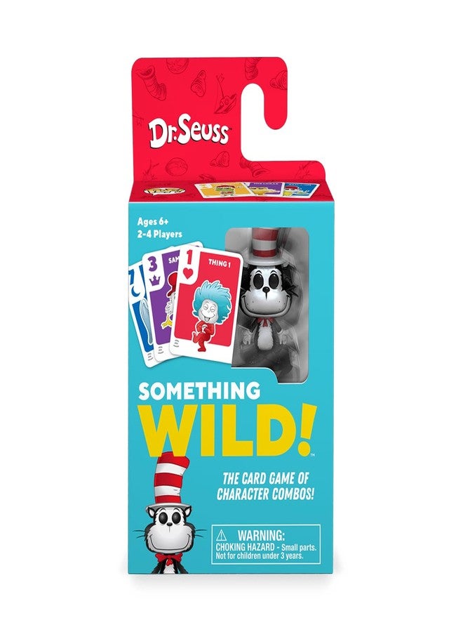 FUNKO GAMES Funko Something Wild! Dr. Seuss with Cat in The Hat Pocket Pop! Card Game for 2-4 Players Ages 6 and Up - Image 1